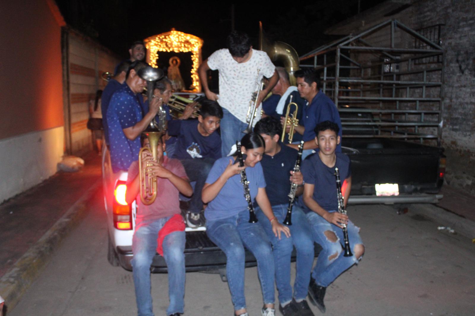 $!Celebran en Cacalotán fiesta patronal de la Virgen de Loreto