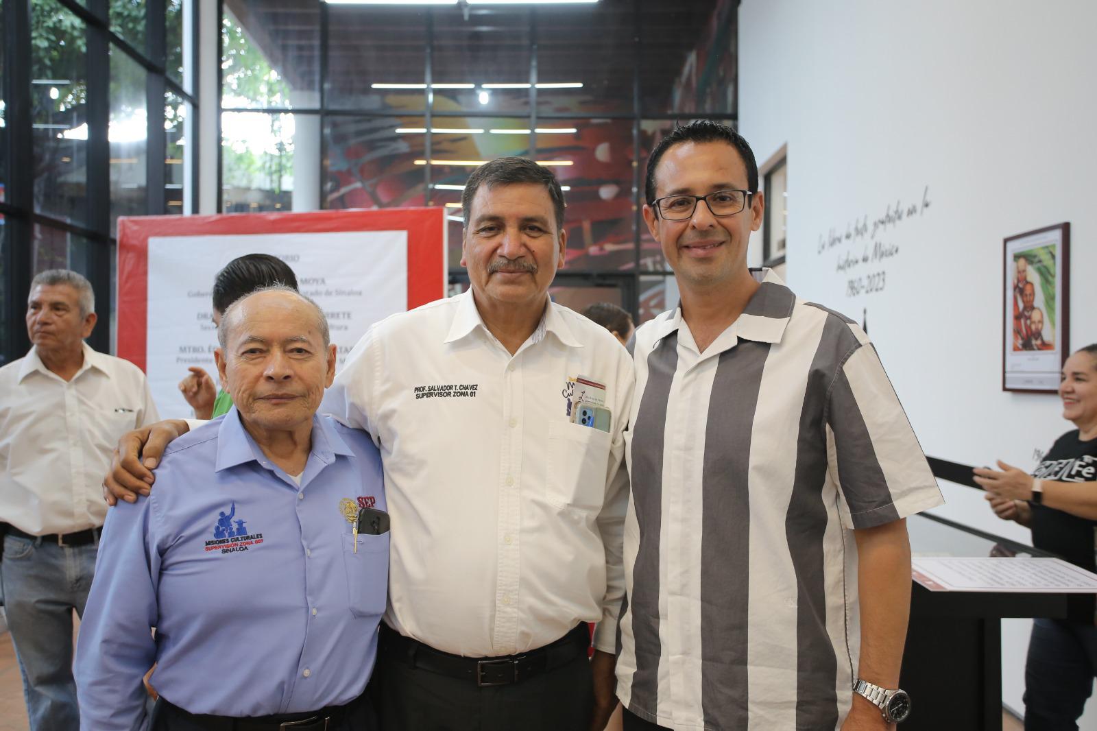 $!Nabor Malverde, Salvador Torres y Felipe Garzón.