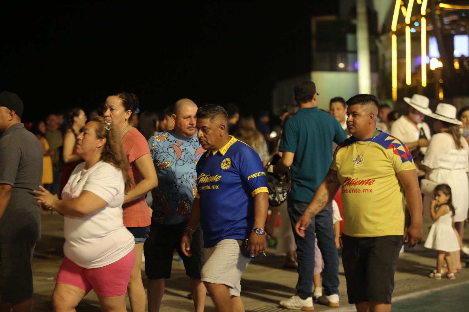 $!FOTOS | Afición del América toma el Malecón de Mazatlán para celebrar el bicampeonato