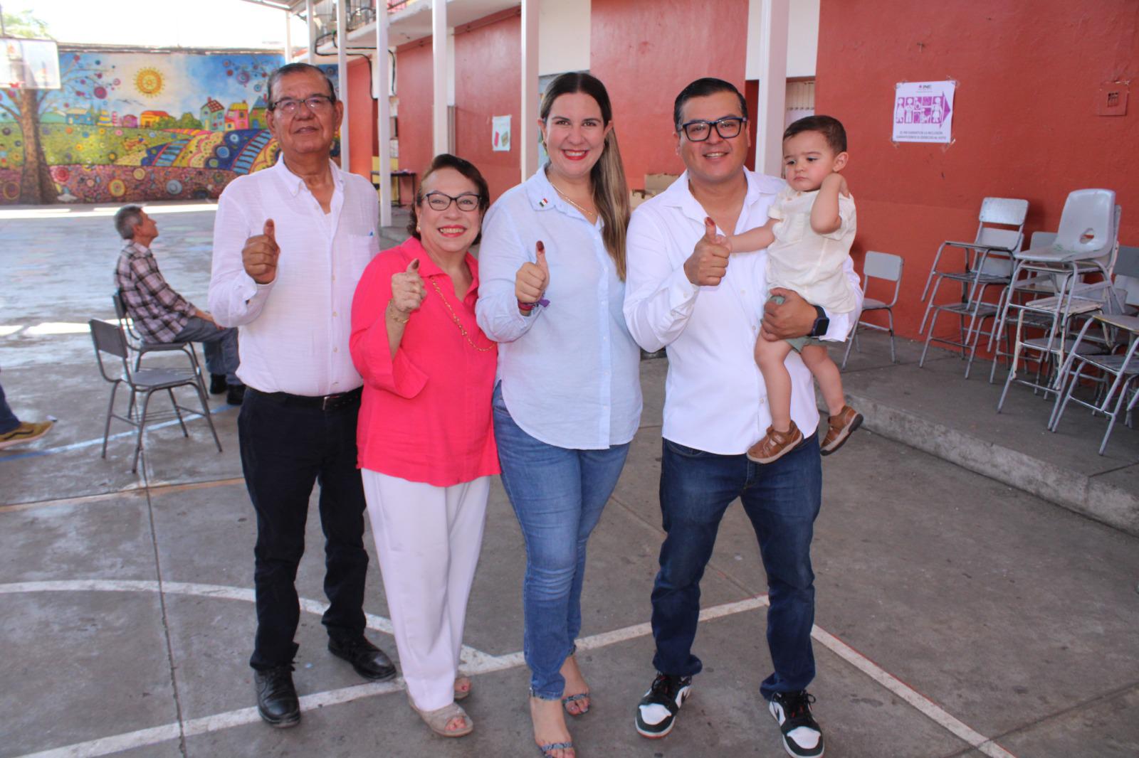 $!Ana Quevedo confía en recibir el apoyo ciudadano en Rosario