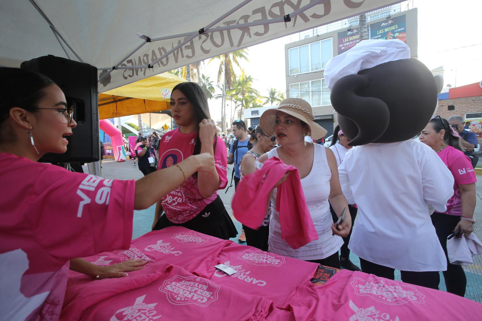 $!Carnes Selectas Nayarit forma parte de la Carrera Rosa