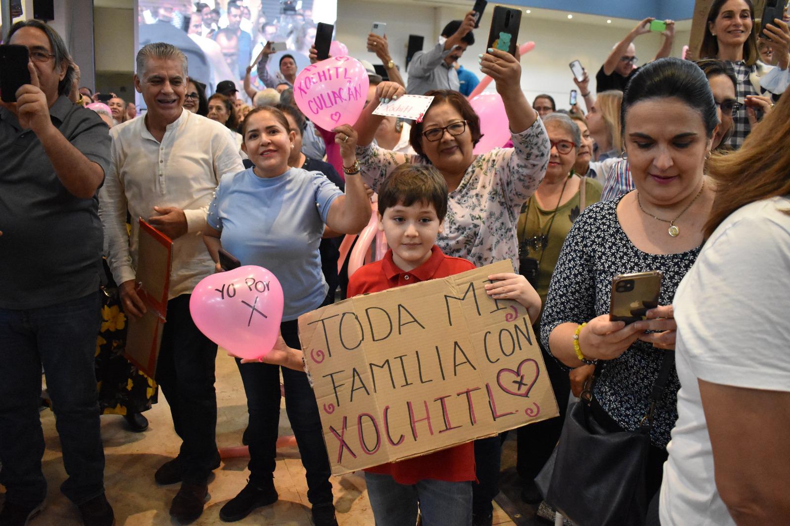 $!Le vamos a ayudar más a Sinaloa que este gobierno, promete Xóchitl Gálvez