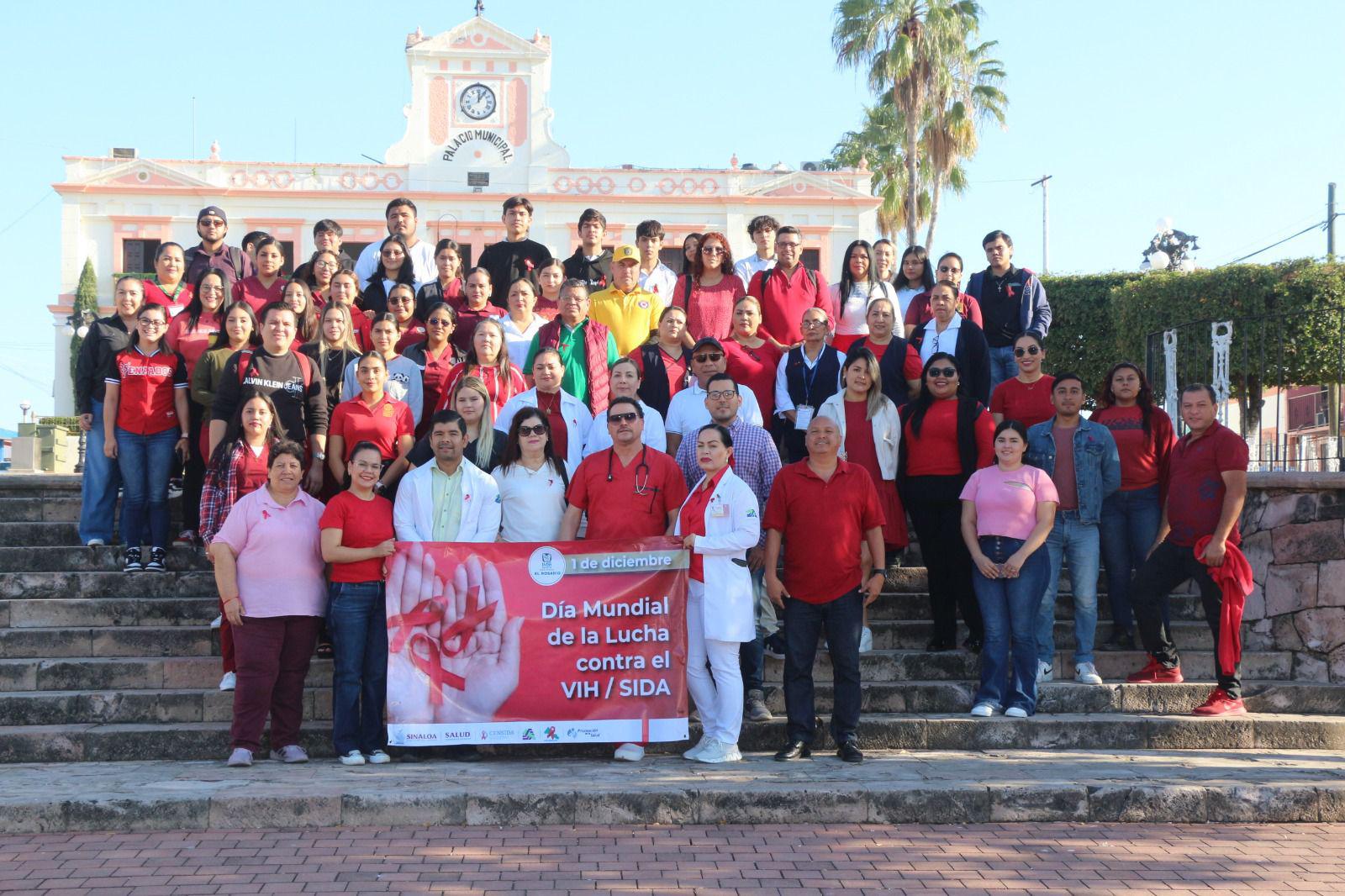 $!En Rosario, conmemoran el Día Mundial de la Lucha contra el VIH-sida