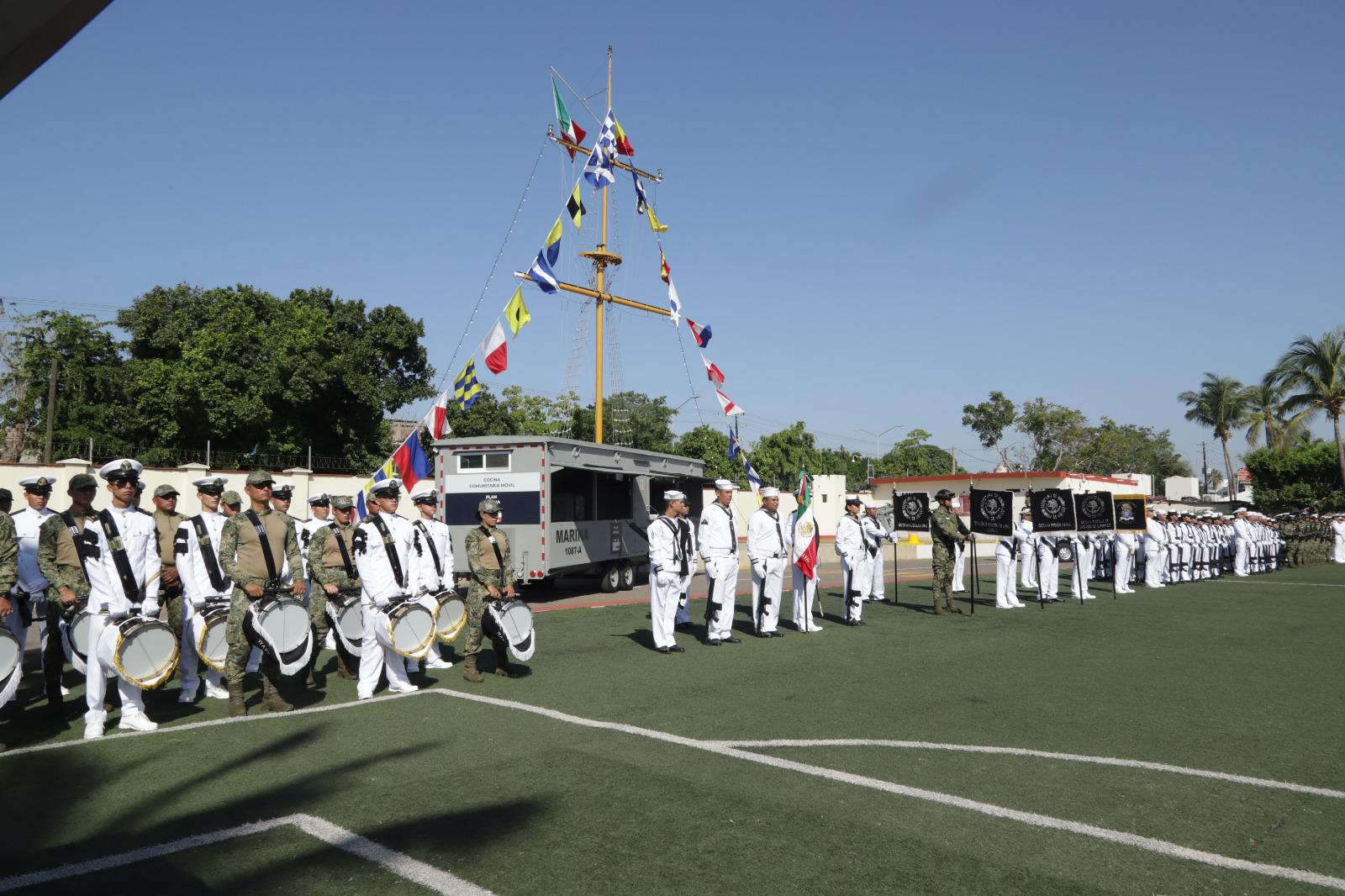 $!Celebran en Mazatlán el Día de la Armada de México