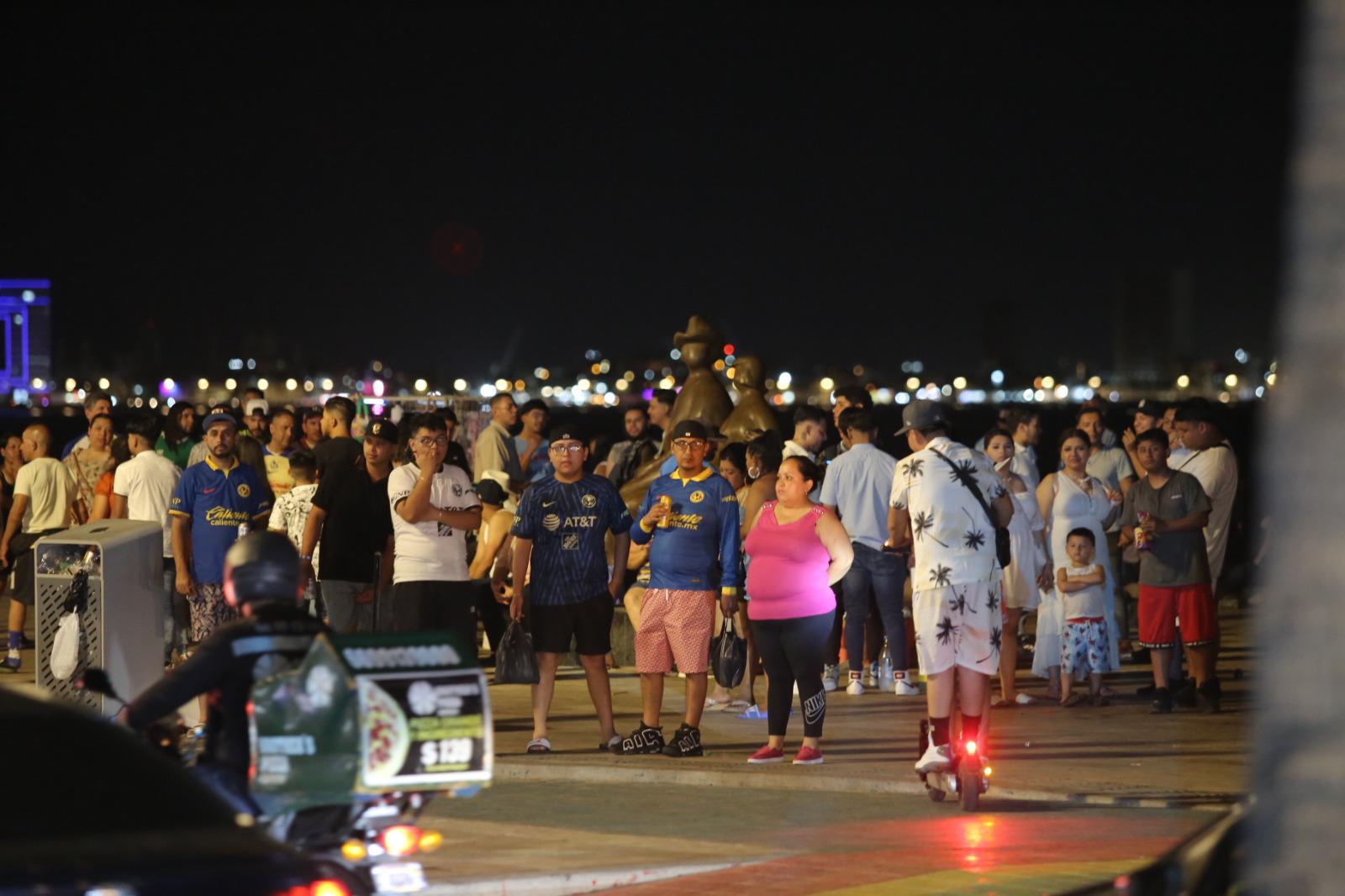 $!FOTOS | Afición del América toma el Malecón de Mazatlán para celebrar el bicampeonato