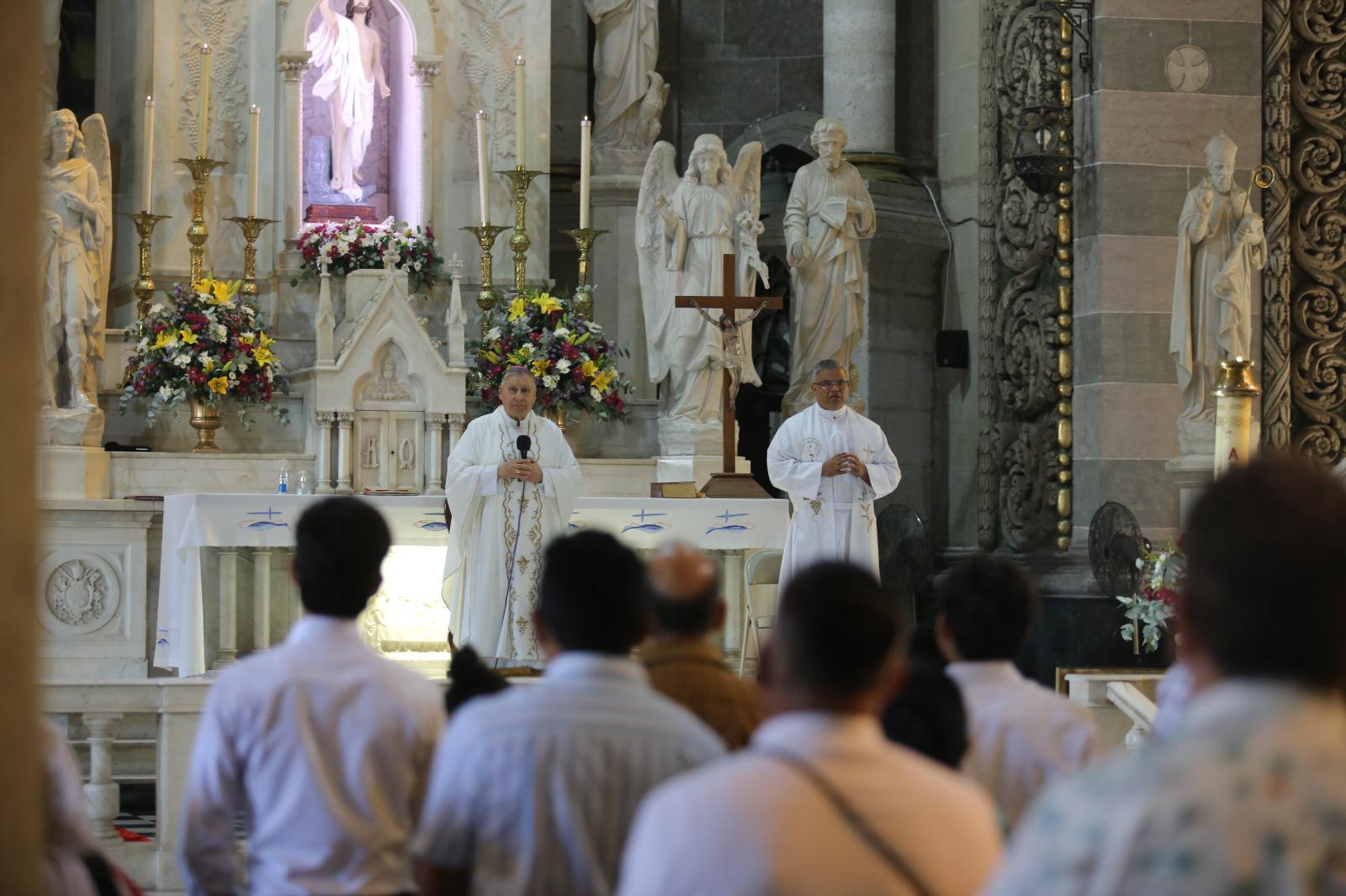 $!Exhorta Iglesia Católica a estar atentos al inicio de campañas por la Alcaldía de Mazatlán