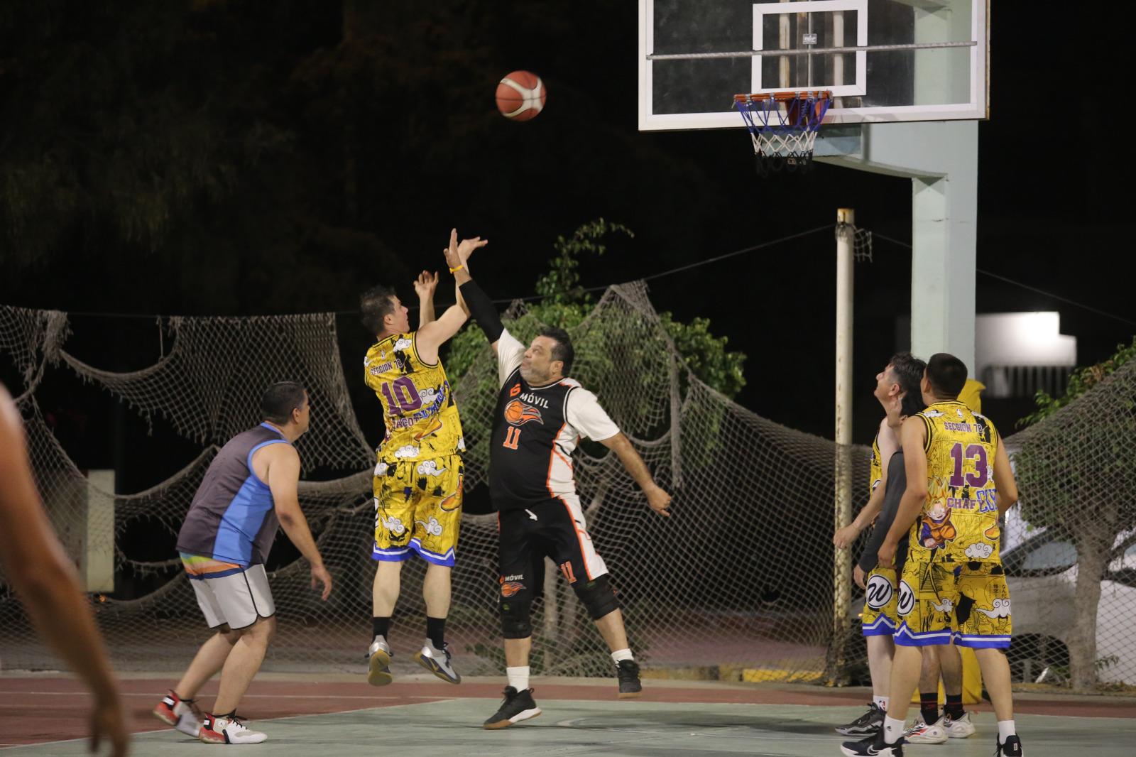 $!Definirán finalistas de Liga de Baloncesto de Ángel Flores