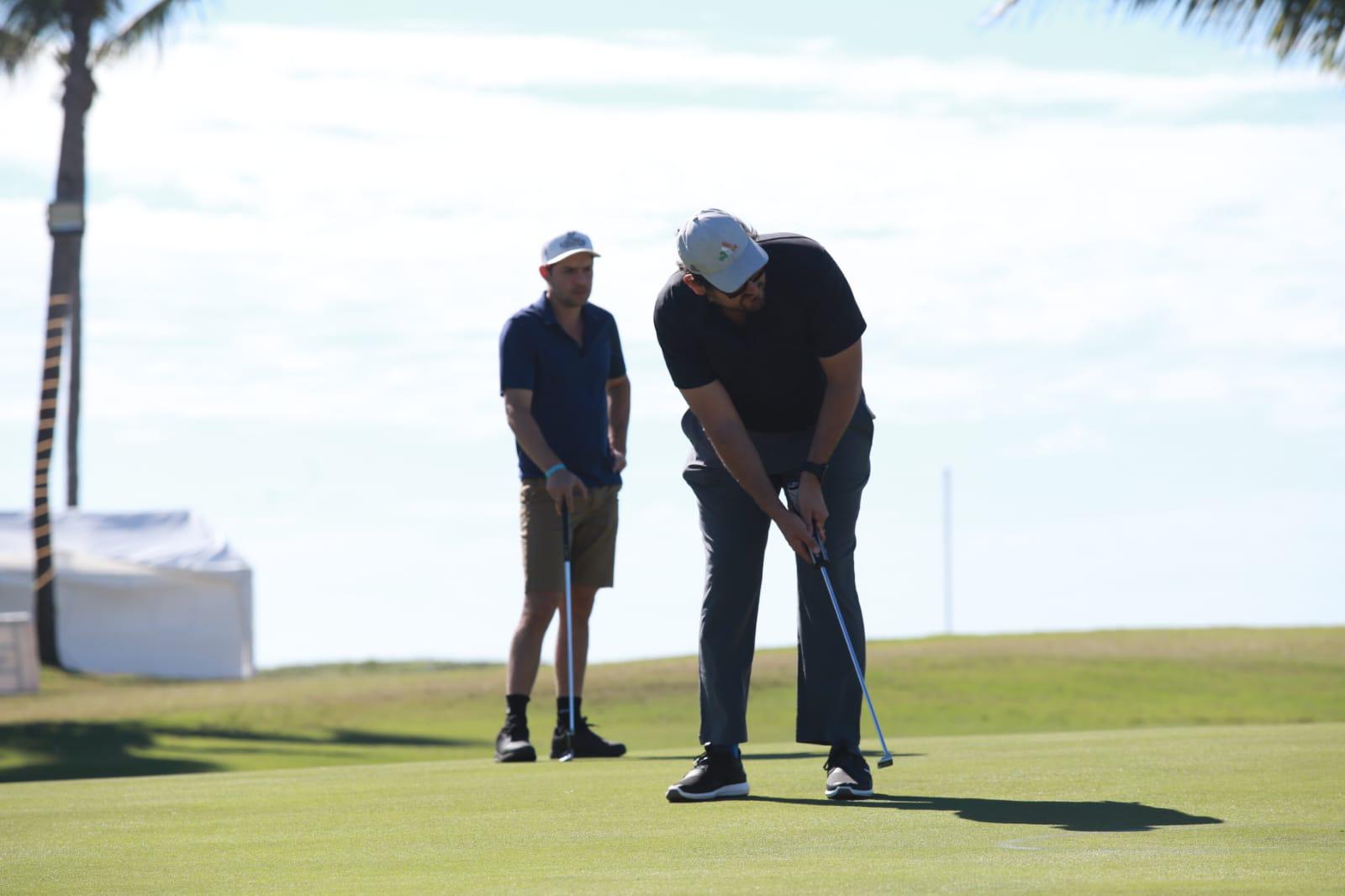 $!Bertín Ángeles es la figura del Torneo de Golf de Beneficencia de Estrella del Mar