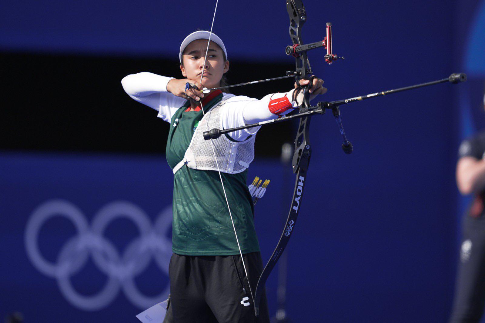 $!Alejandra Valencia y Matías Grande sacan la casta y avanzan a octavos de final en tiro con arco en París 2024