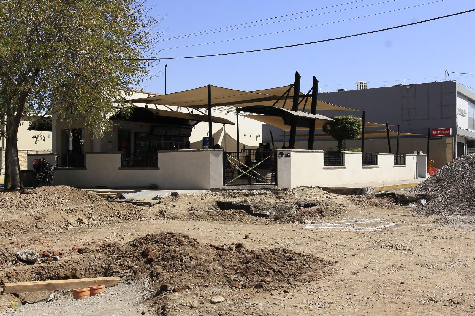 $!Aseguran comerciantes que ‘ni avisaron’ de obras en Centro de Culiacán