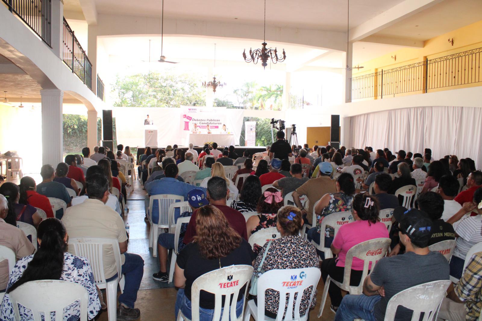 $!Acusan abandono de Rosario en debate de candidatos a la Alcaldía