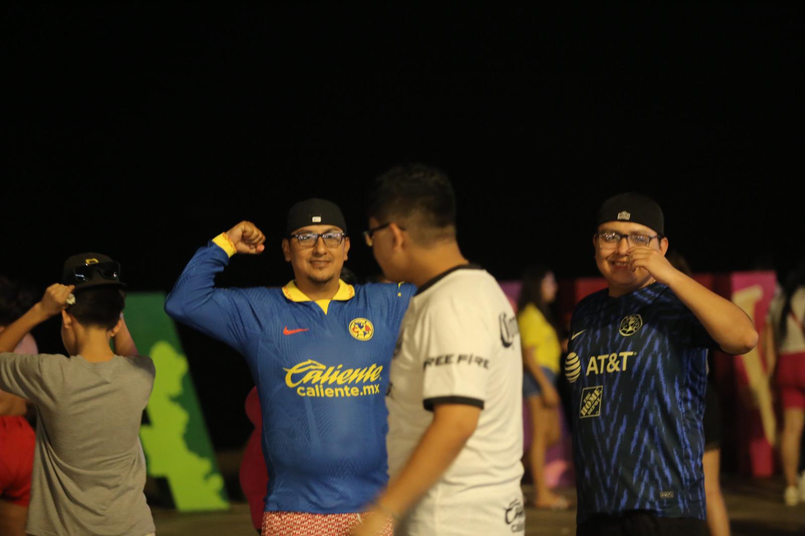 $!FOTOS | Afición del América toma el Malecón de Mazatlán para celebrar el bicampeonato