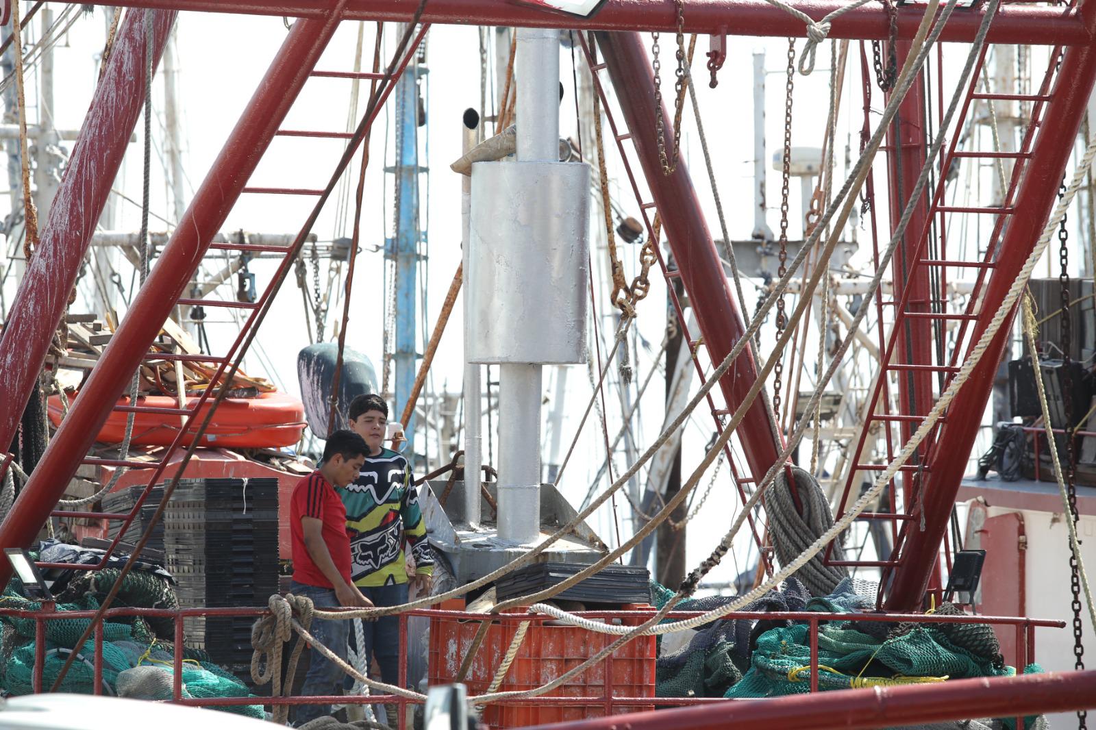 $!Pescadores alistan embarcaciones camaroneras para el final de la veda