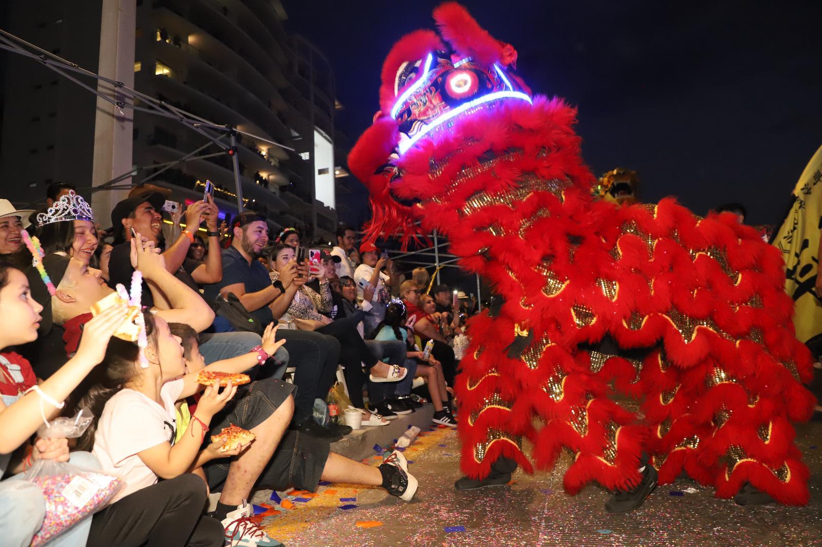 $!Deslumbra el desfile del Carnaval de Mazatlán 2023