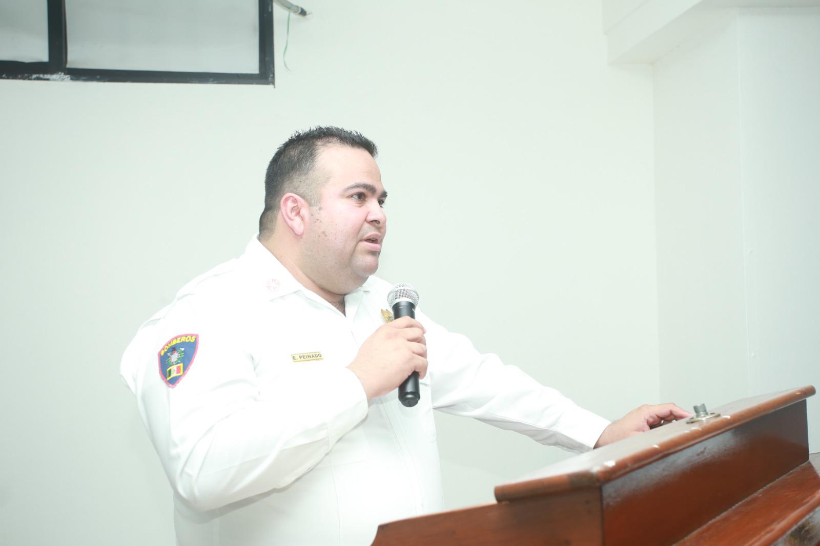 $!Saúl Robles es el nuevo comandante de Bomberos Mazatlán