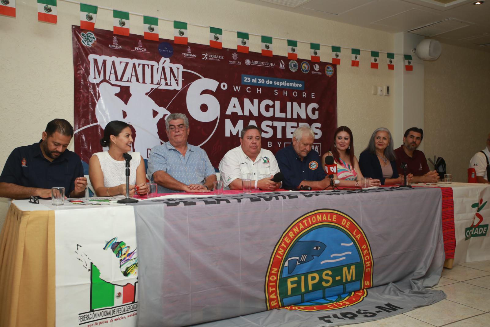 $!Pescadores de siete países se dan cita en Mazatlán en el Mundial Angling Másters