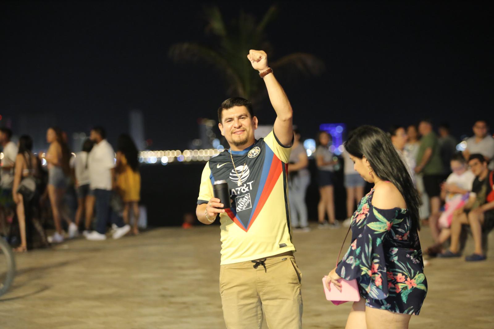 $!FOTOS | Afición del América toma el Malecón de Mazatlán para celebrar el bicampeonato