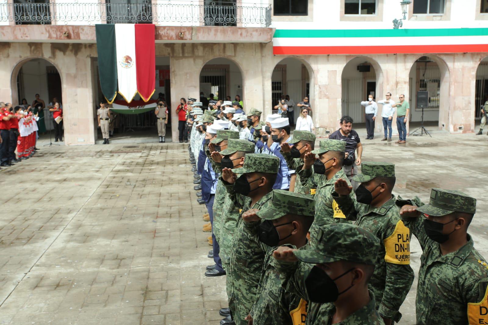 $!Mazatlán conmemora Día Nacional de Protección Civil