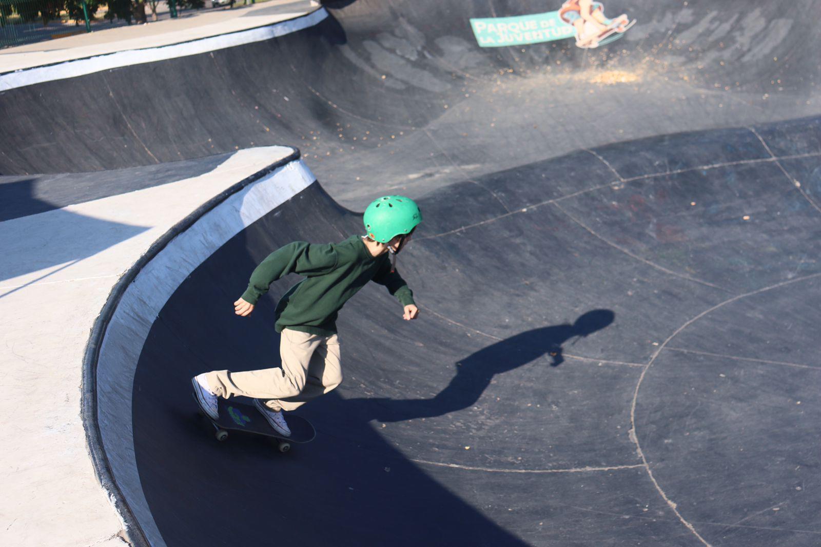 $!Tostado y Moffat regalan emocionante duelo en la modalidad park del Circuito de Patinaje sobre Ruedas