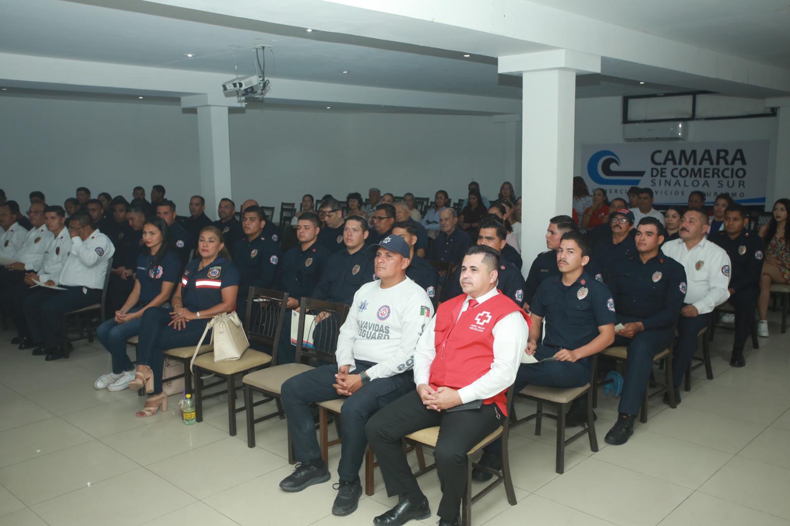 $!Saúl Robles es el nuevo comandante de Bomberos Mazatlán