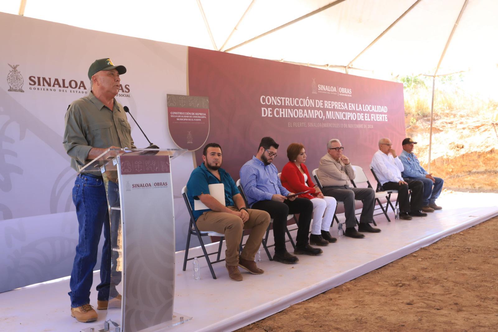 $!Inaugura Gobierno de Sinaloa represo en El Fuerte; es el séptimo en la administración