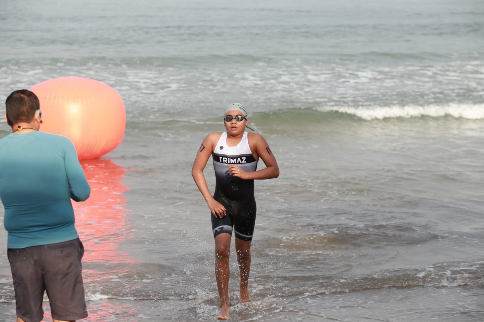 $!Dominan las olas Tirado y Cid, en Puntuable de Natación