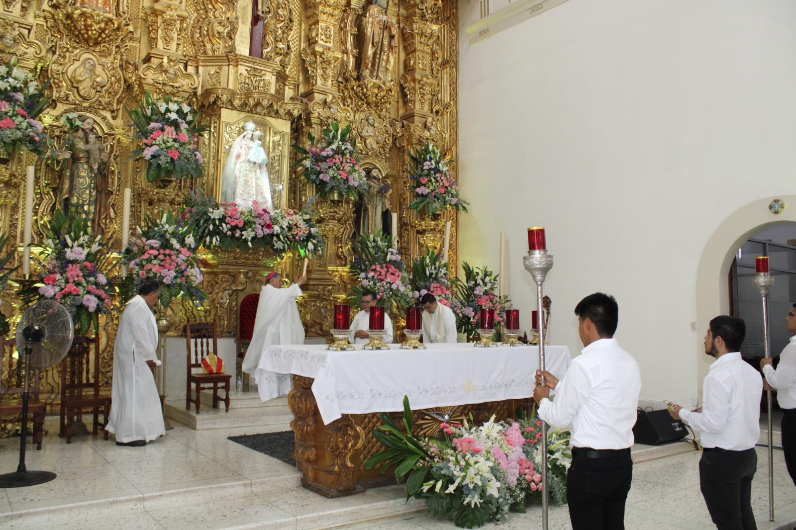 $!Obispo llama a fieles de la Virgen del Rosario a fomentar el respeto al prójimo