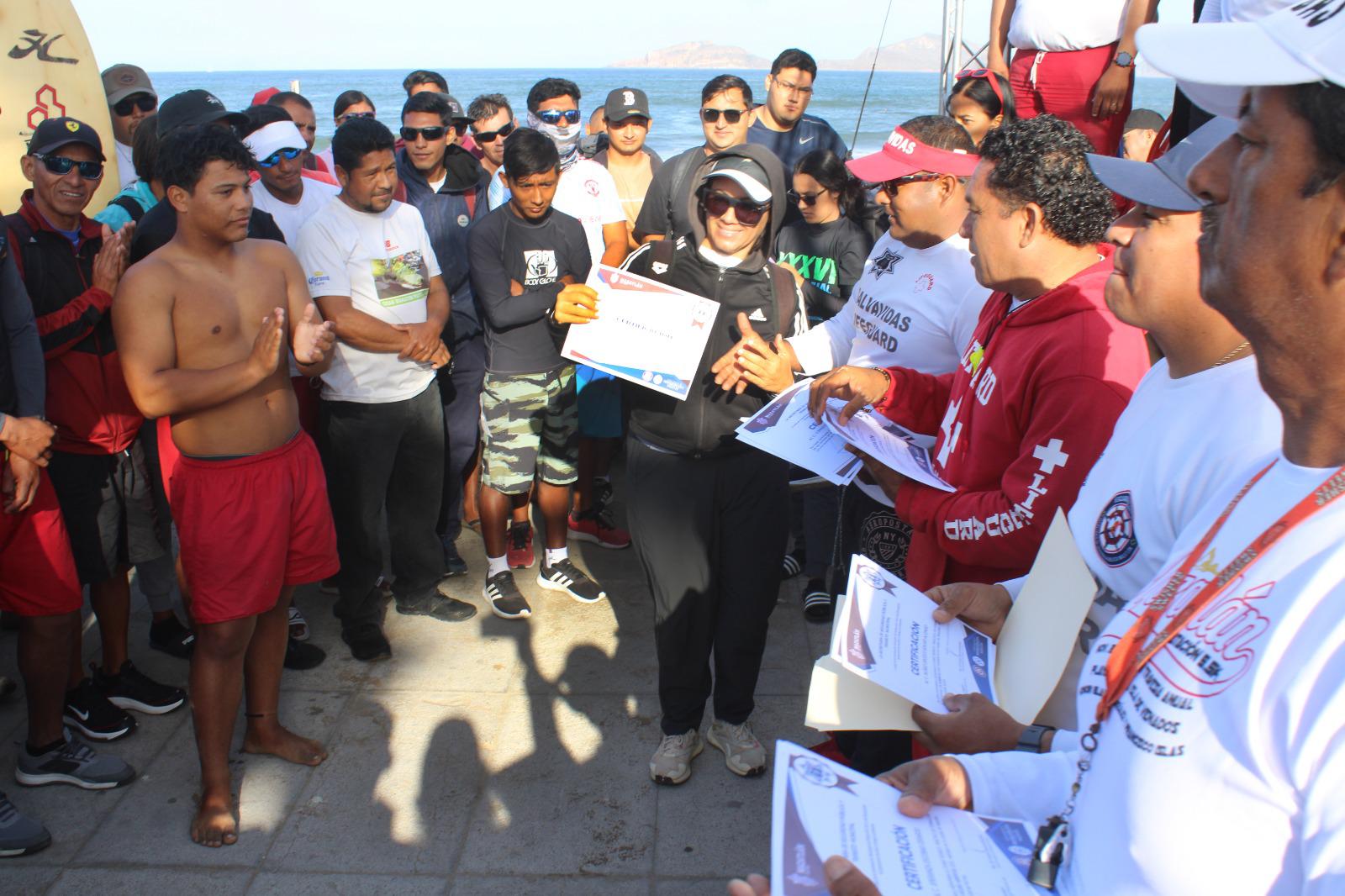 $!Salvavidas de Mazatlán, listos para la Semana Santa