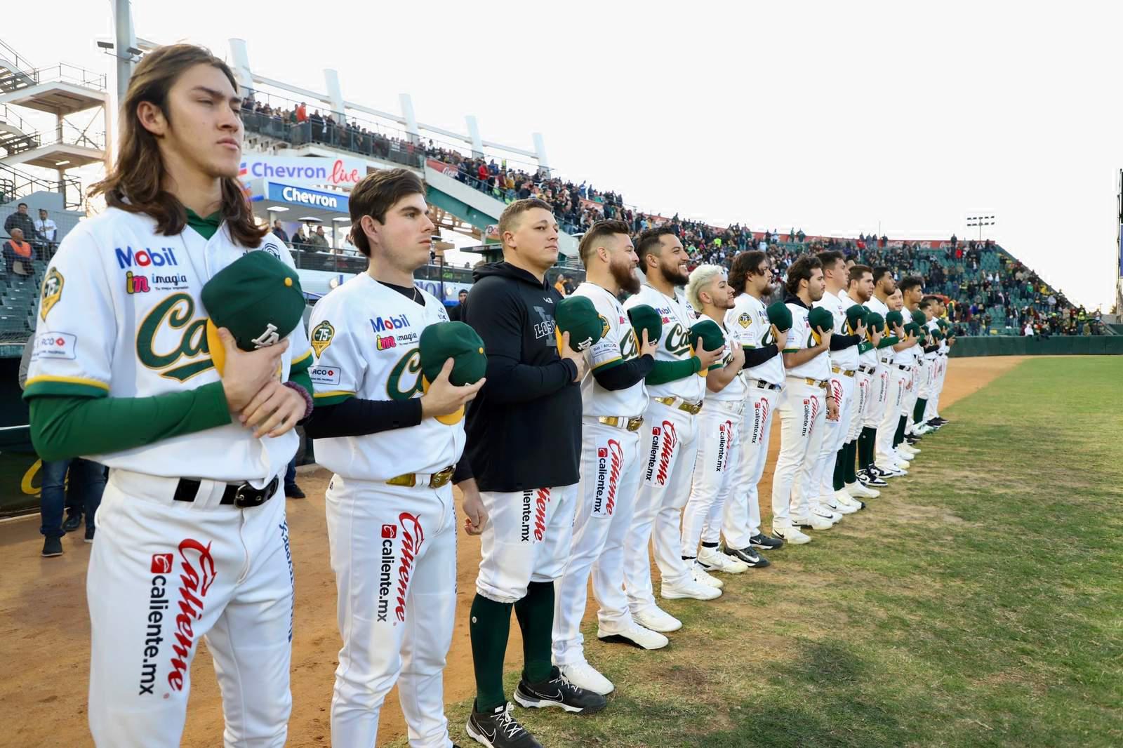 $!Sinaloa ya ganó, dice Rocha Moya al inaugurar la final de beisbol de la LMP