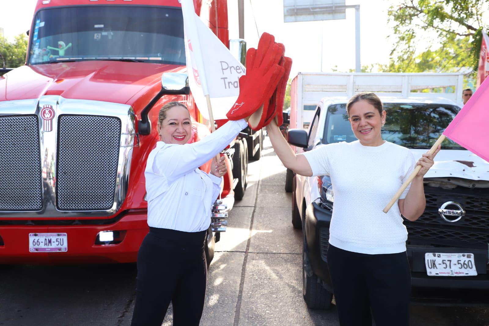 $!Activan con volanteo campaña para evitar el trabajo infantil durante Carnaval en Mazatlán