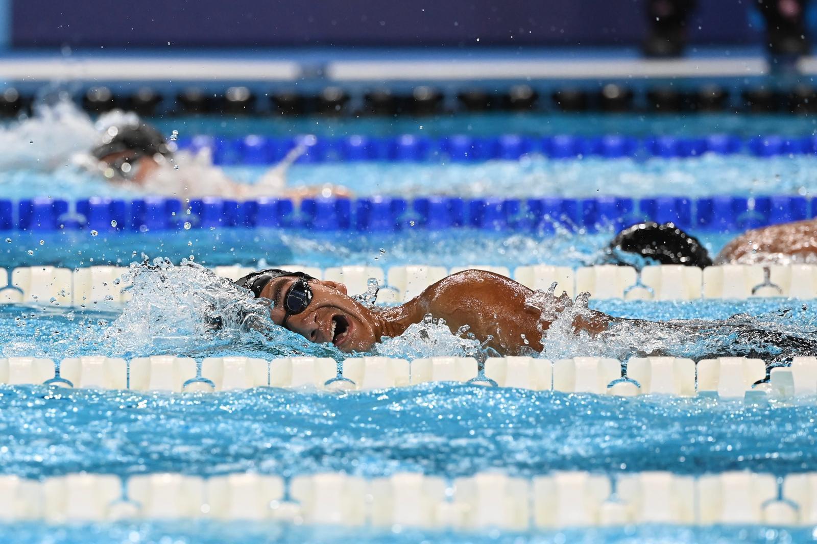 $!Tres centésimas separaron a Ángel Camacho de su tercera presea en París 2024