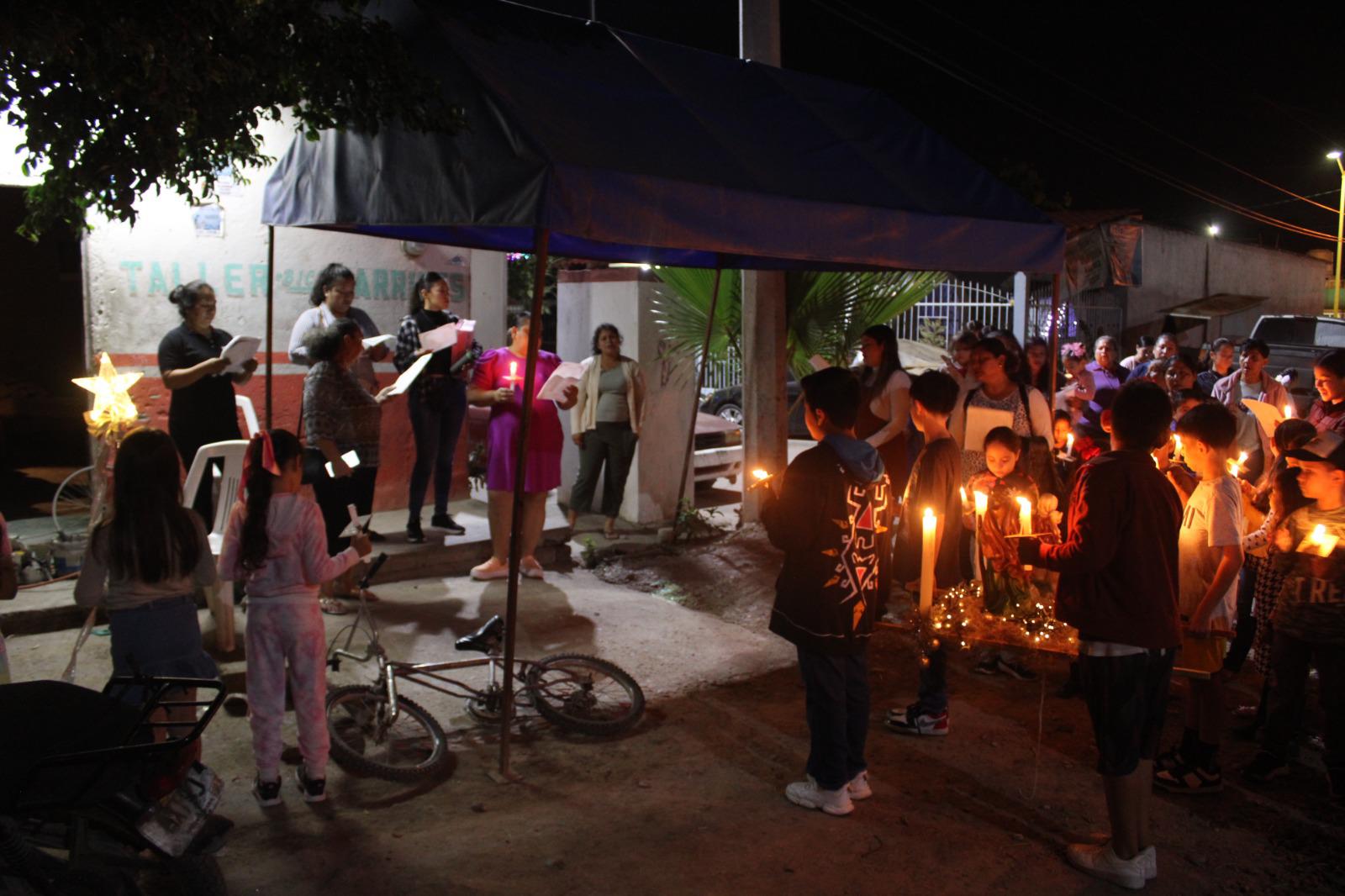 $!En Rosario, inician las tradicionales posadas en barrios y capillas