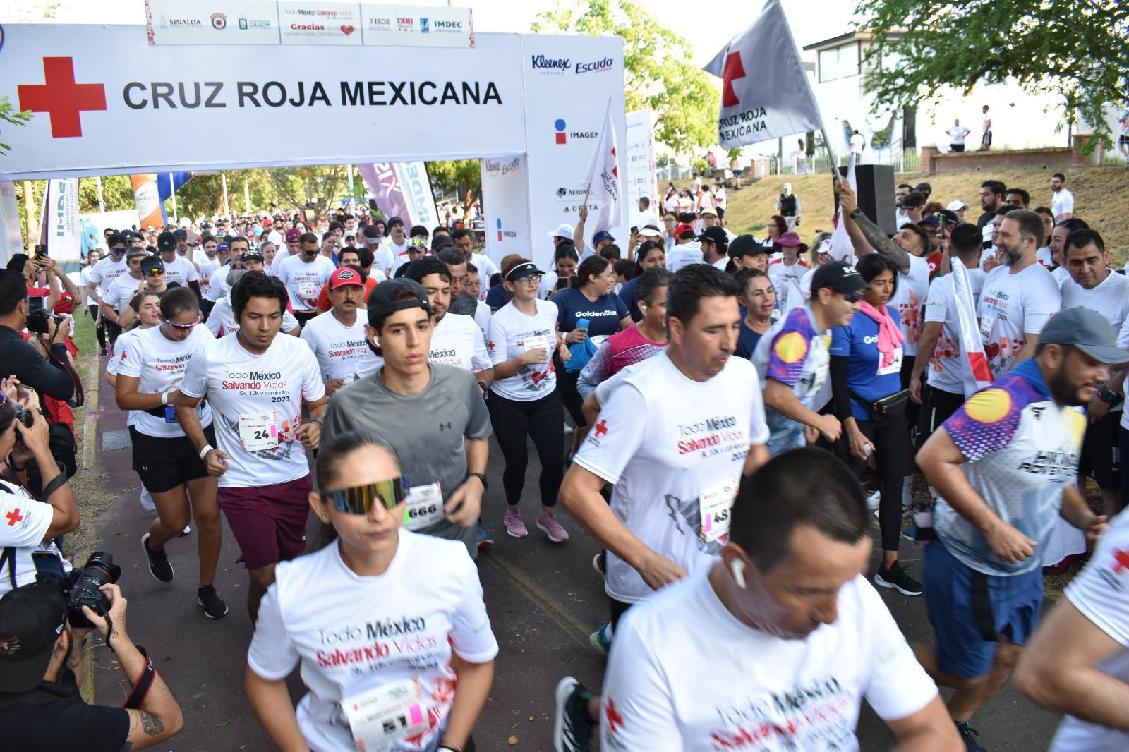 $!Alistan carrera de Cruz Roja ‘Todo México Salvando Vidas’, en Culiacán