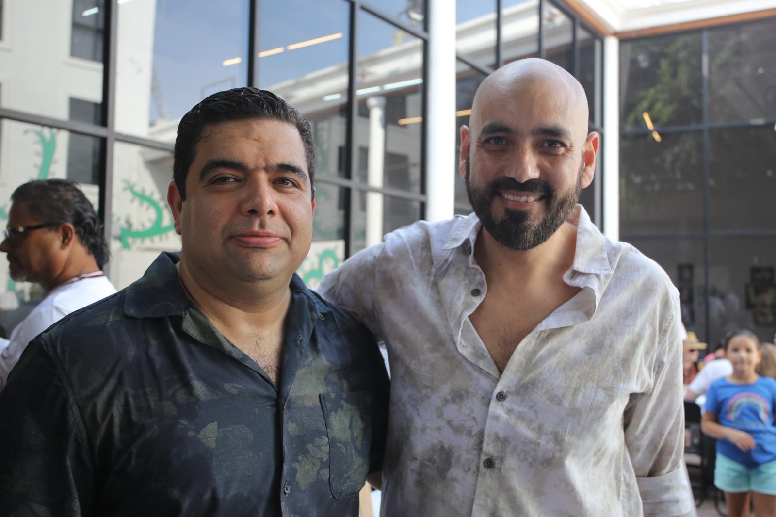 $!Mauricio Aguilar y Iván Picos.