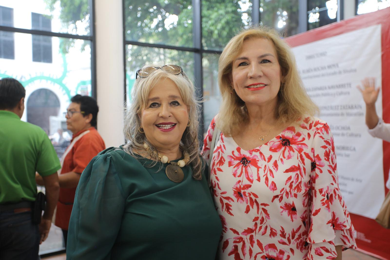 $!Esthela Mendoza y Luz Ofelia Castro.