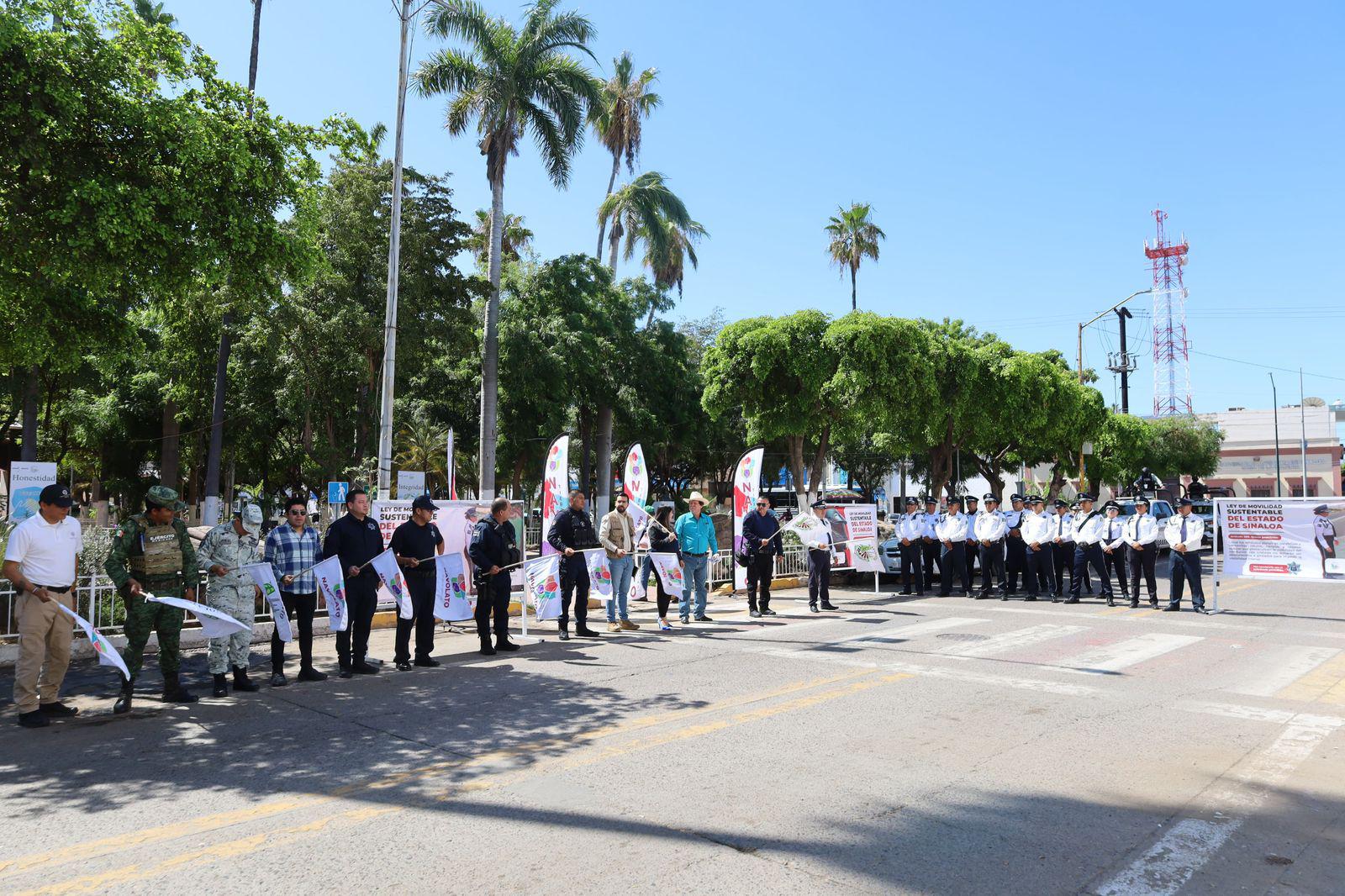 $!Arrancan operativo en Navolato para concientizar sobre el uso del casco y el polarizado oscuro