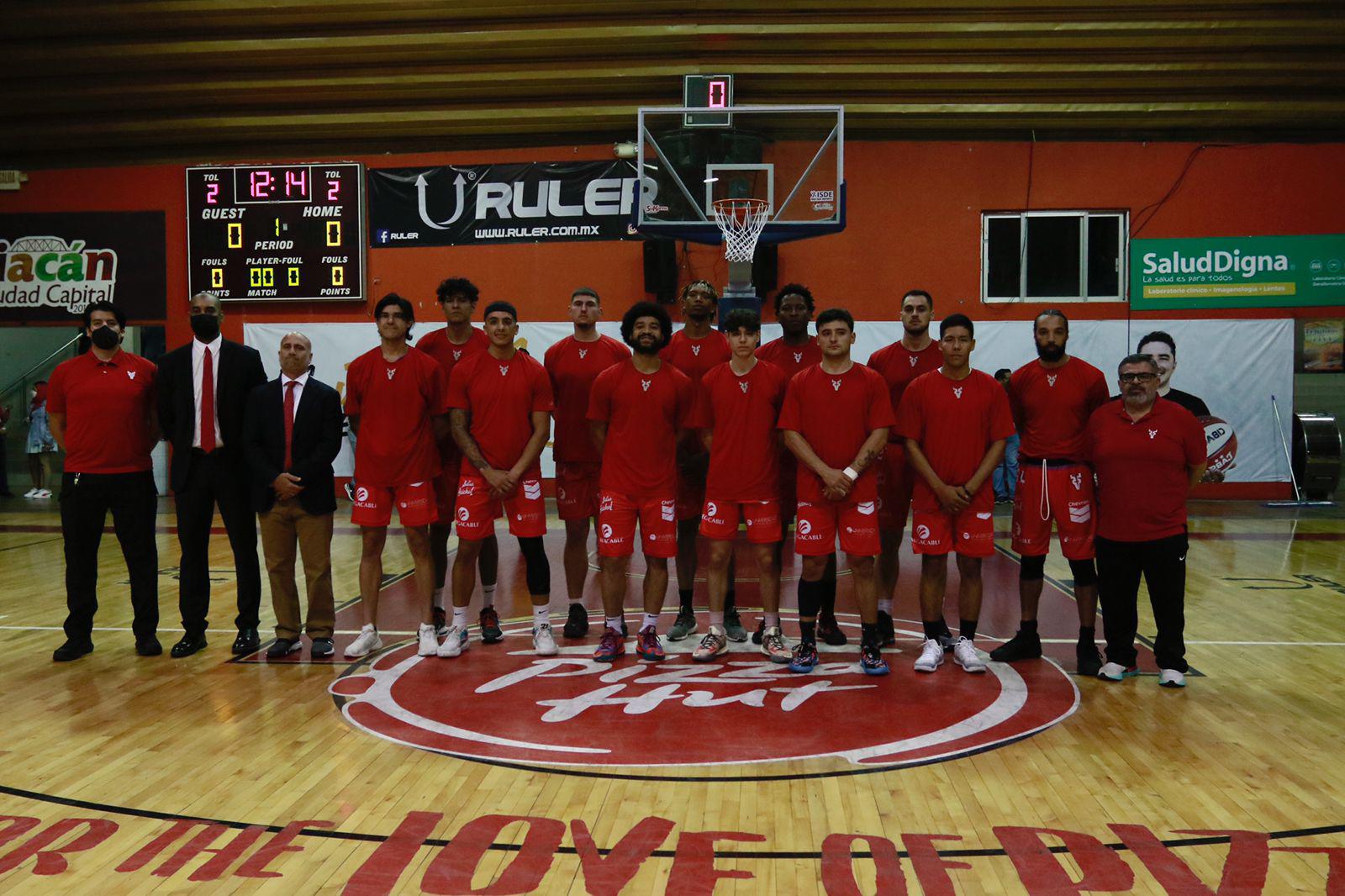 $!Caballeros de Culiacán pierde ante Venados Basketball en cerrado juego inaugural