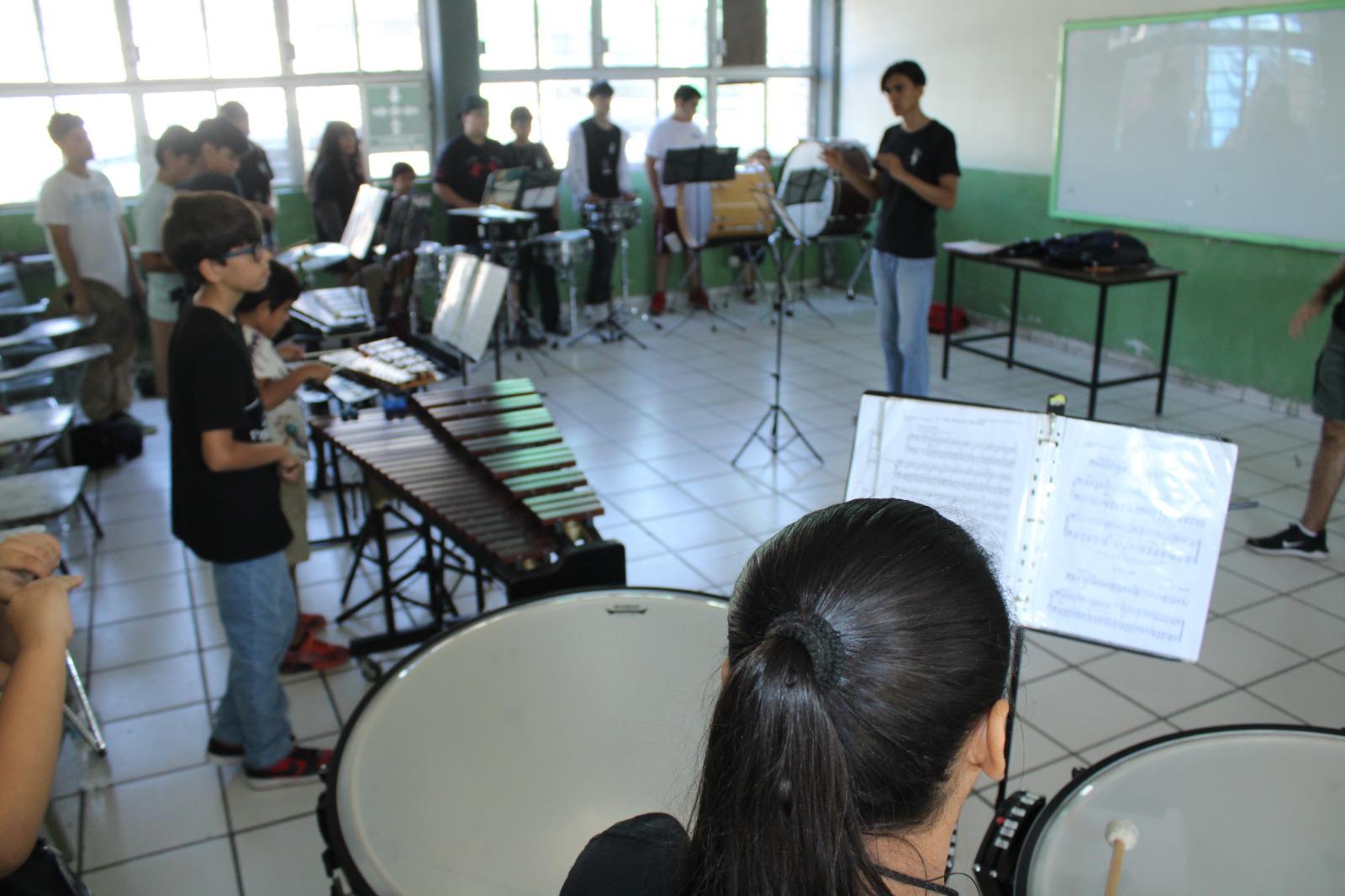 $!Armonía en El Rosario: Agrupaciones musicales del sur se reúnen para su presentación en Mazatlán