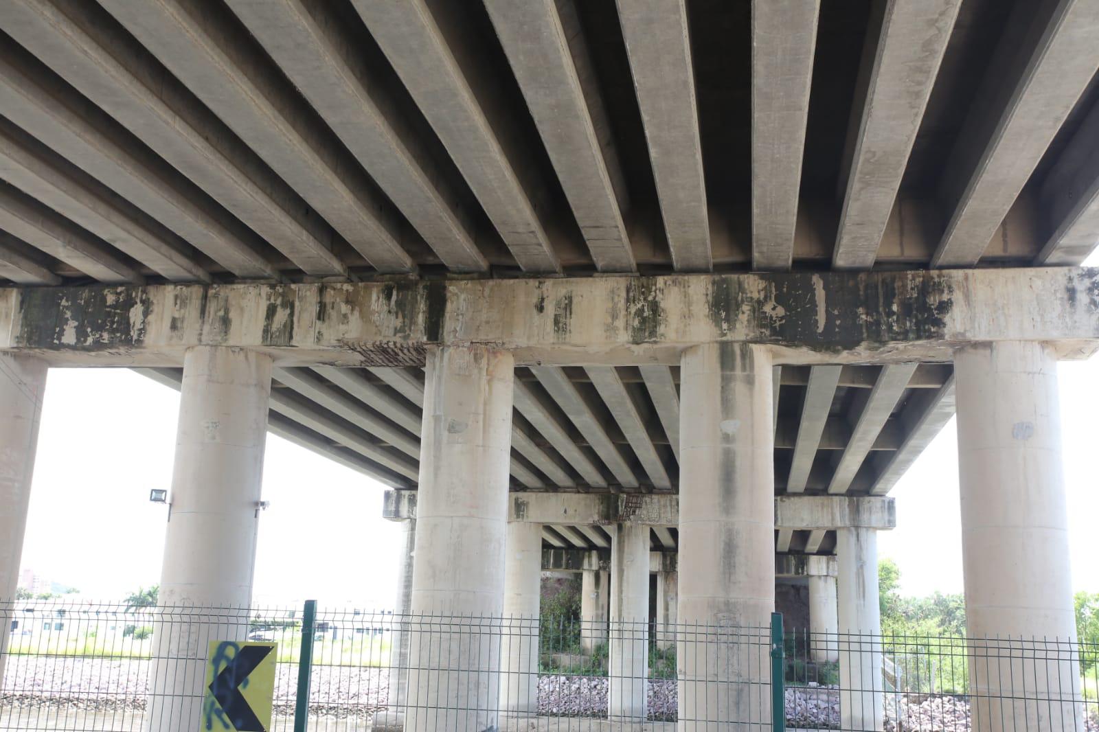 $!Difunden deterioro en puente de La Marina Mazatlán; descartan especialistas que haya riesgo