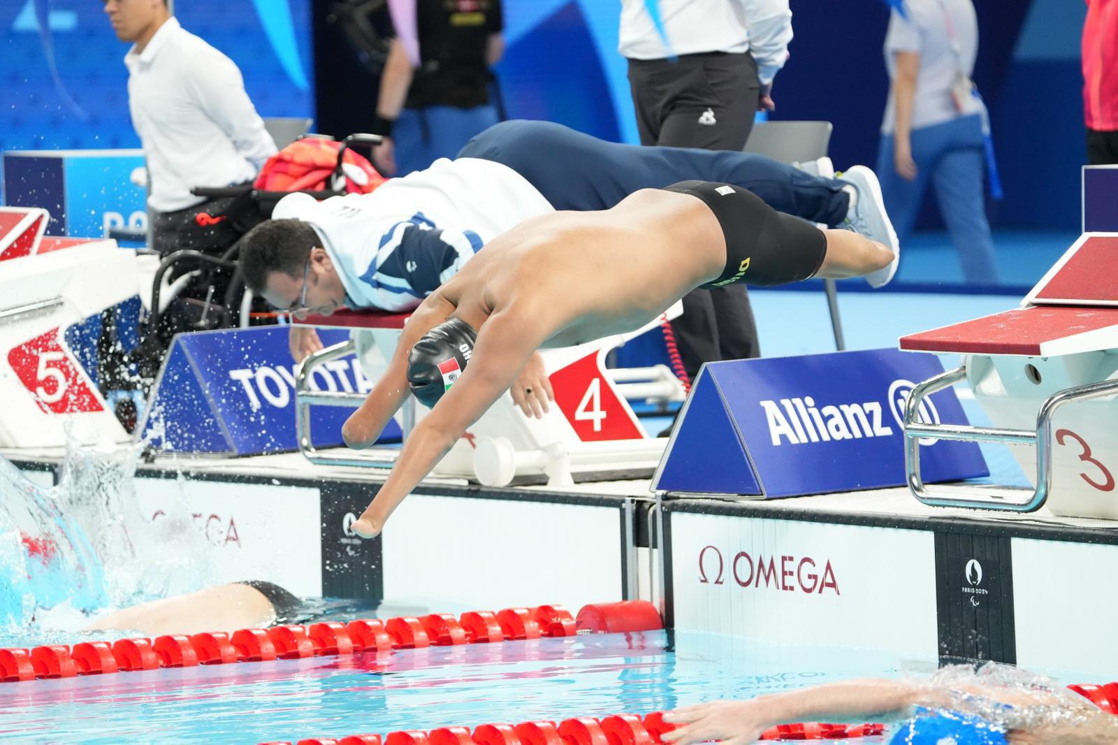 $!Ángel Camacho da a México segunda medalla en paranatación de París 2024