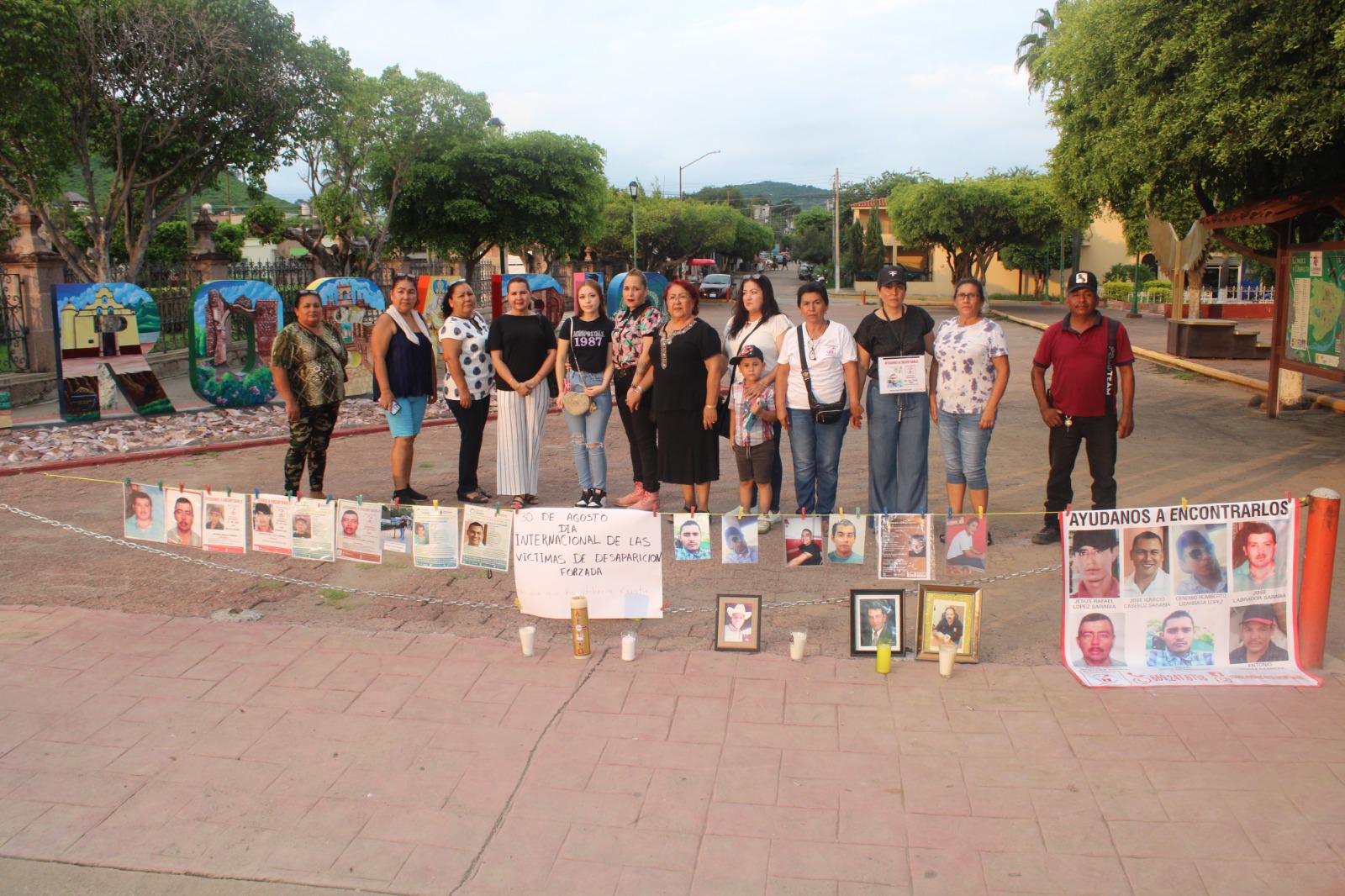 $!Familias visibilizan la desaparición forzada en Rosario