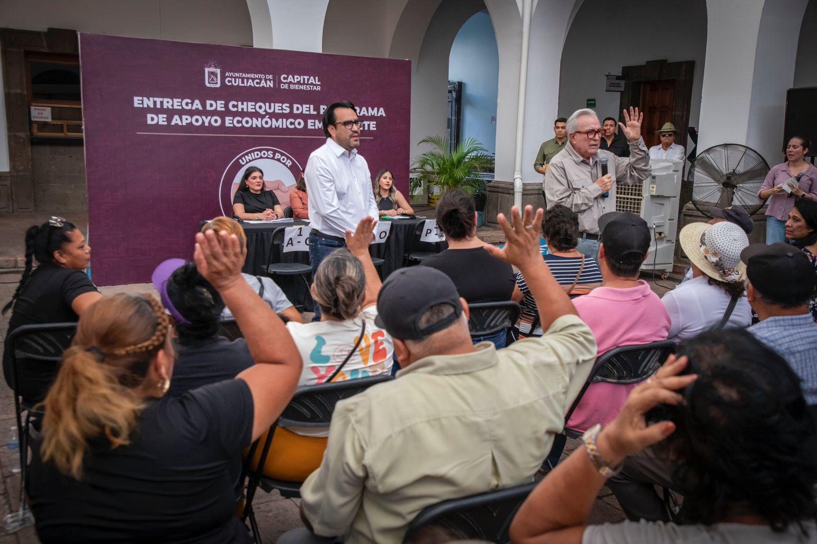 $!Suma Ayuntamiento de Culiacán mil entregas de apoyos económicos a comerciantes afectados por la inseguridad