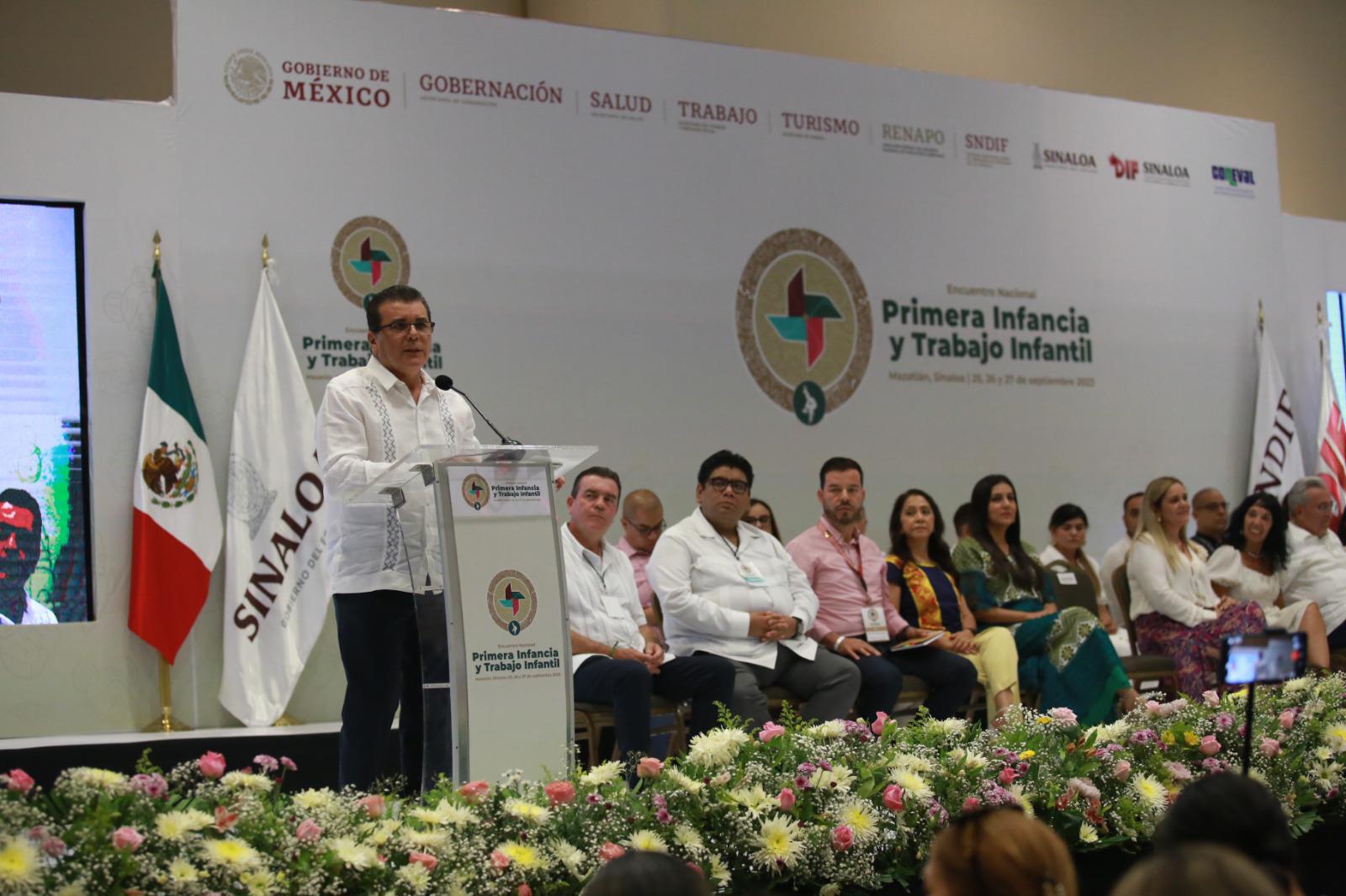 $!Inauguran encuentro nacional de la primera infancia y el trabajo infantil