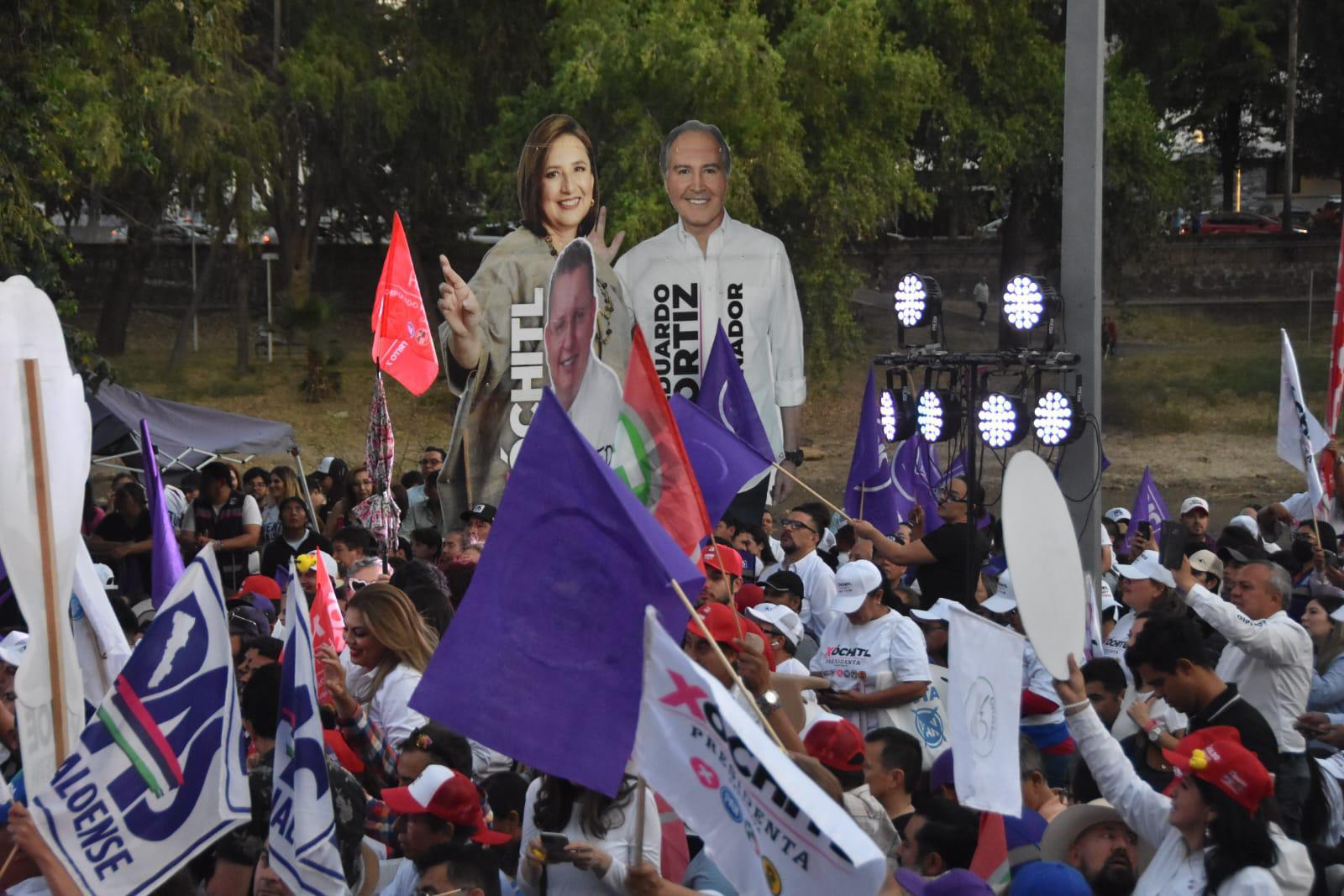 $!Frente opositor en Sinaloa cerrará campaña política en Culiacán el próximo miércoles