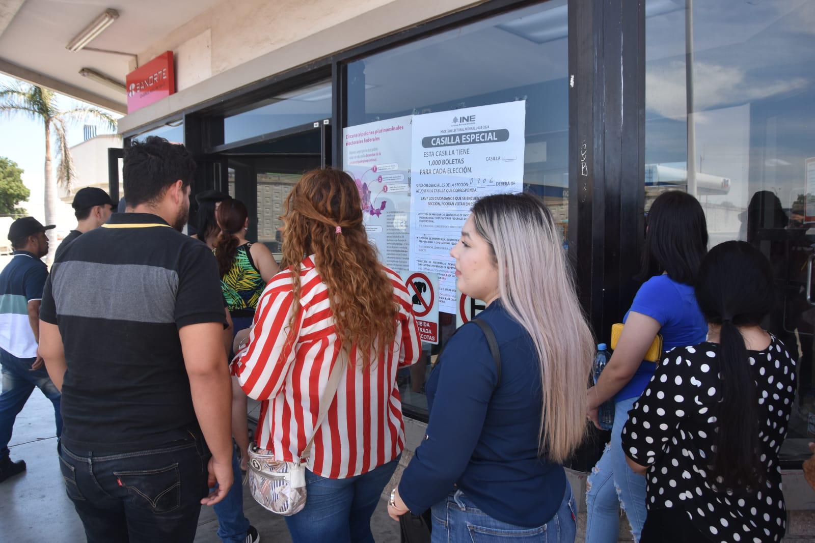 $!Reportan participación activa y fluida en casillas especiales de Los Mochis