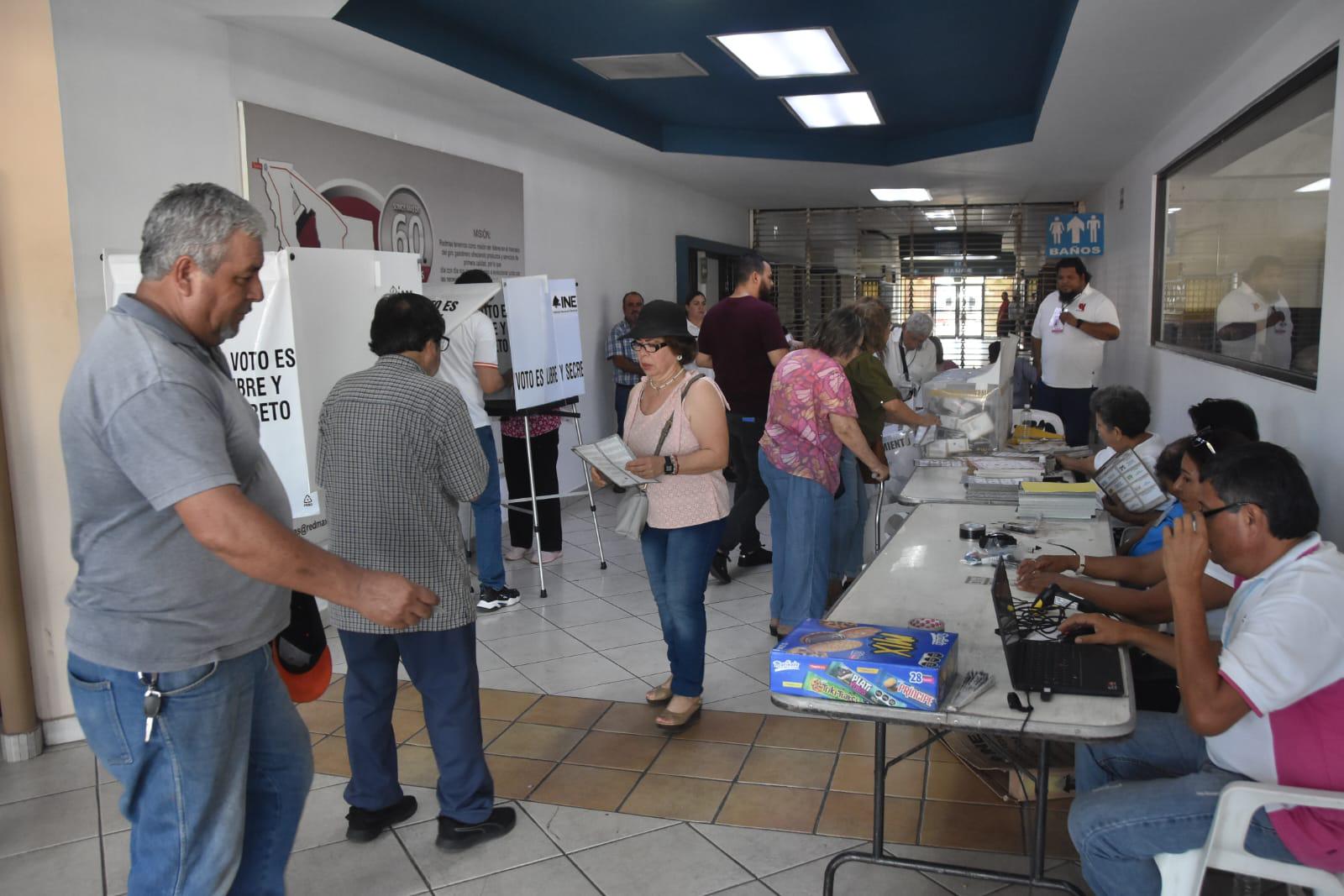 $!Reportan participación activa y fluida en casillas especiales de Los Mochis