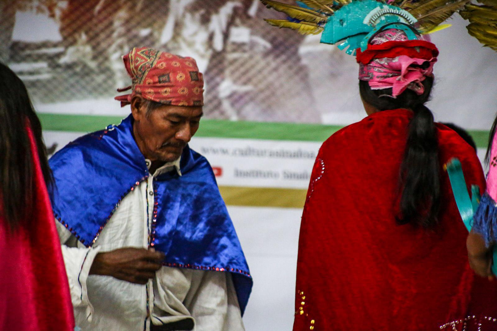 $!Habitantes de la comunidad de El Trébol, bailaron danzas de matachines.