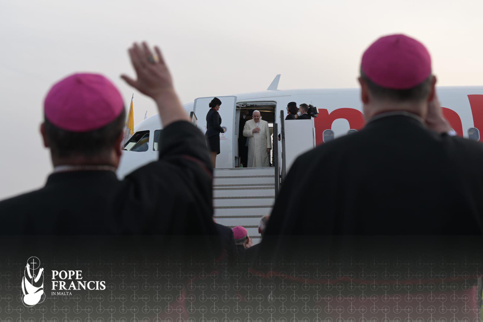 $!El Papa termina su visita a Malta.