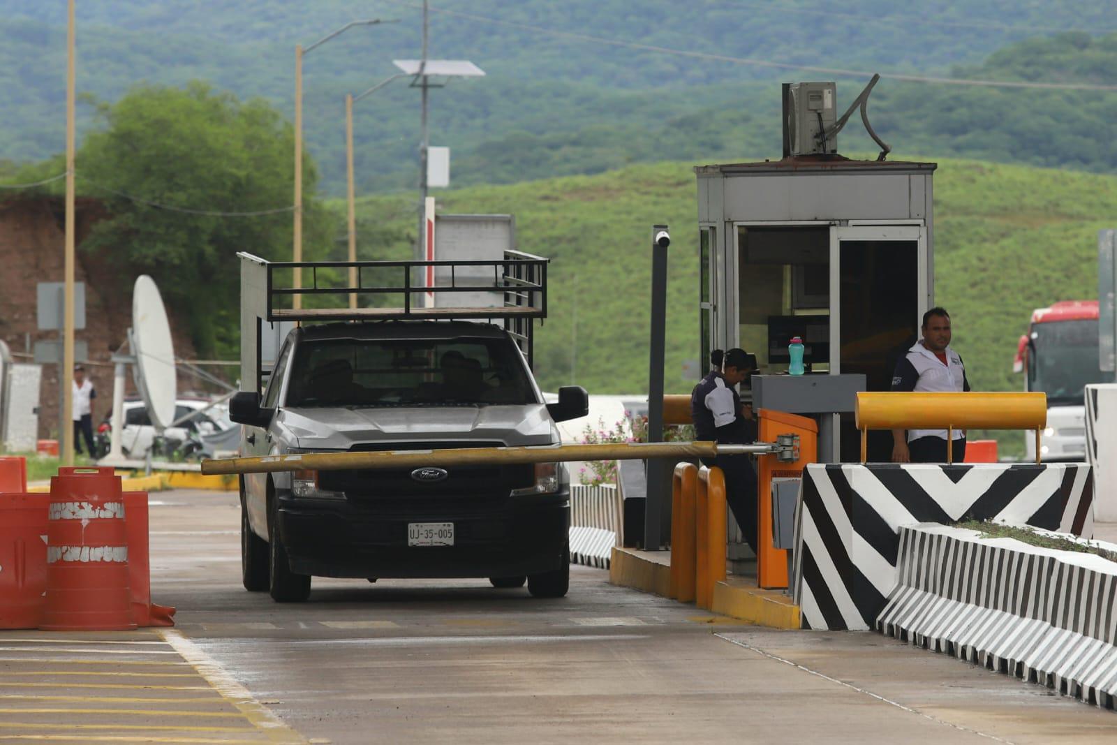 $!Caseta de cobro en Mesillas opera normal tras hechos sobre la autopista Mazatlán-Durango