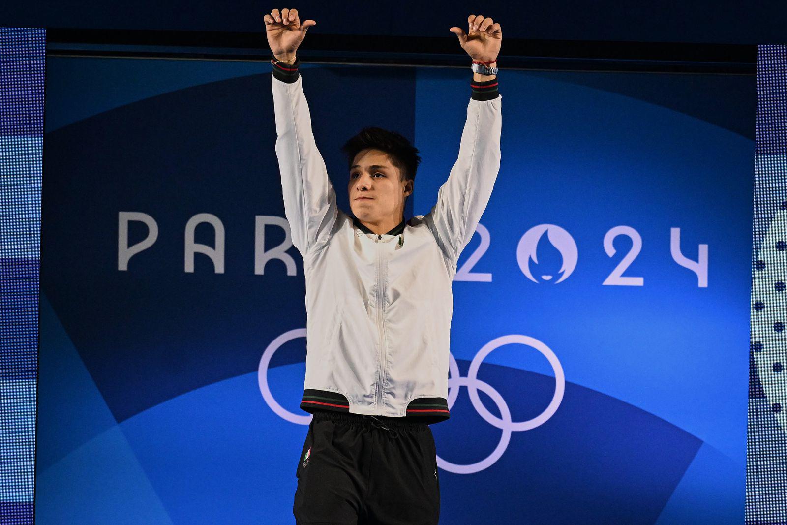 $!¡Osmar Olvera es de bronce! Logra su segunda medalla en París 2024